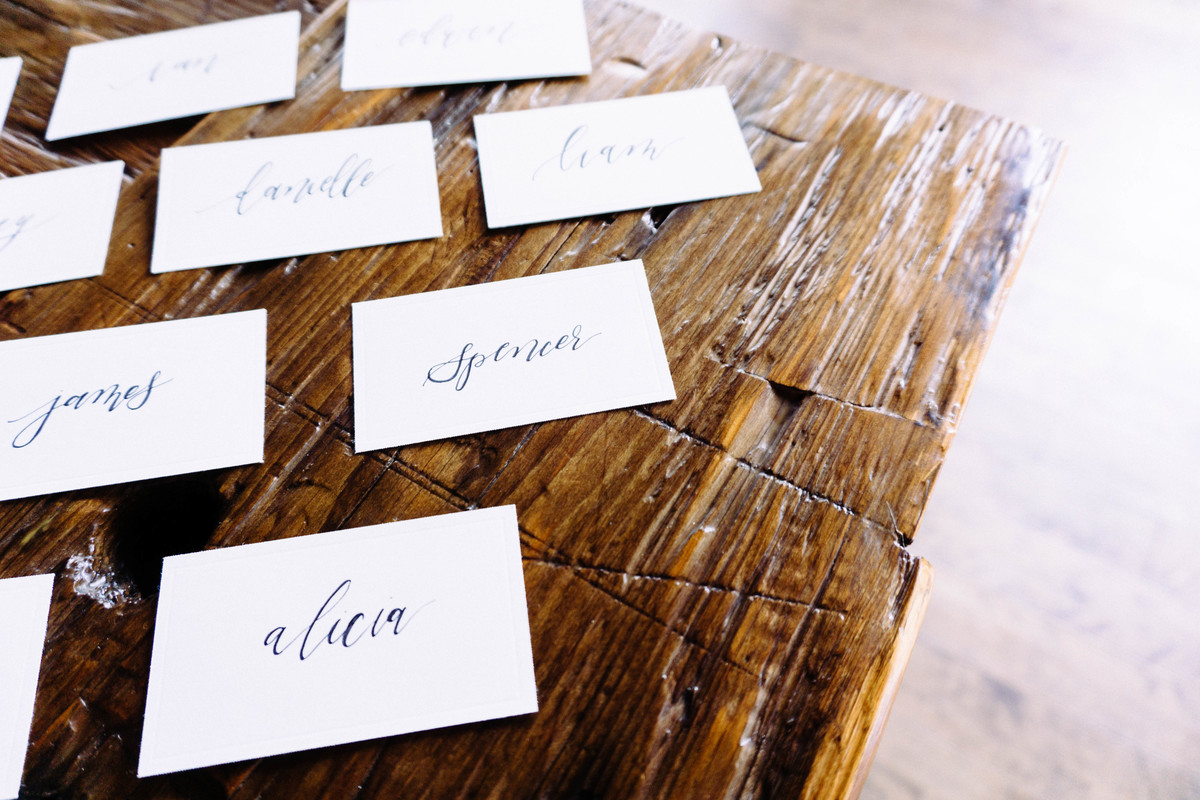 Wedding Inspiration: Place Cards & Seating Charts